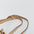 Chloe Fay Backpack Suede Beige Gold Auth BA12922-10