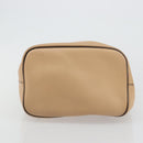 Chloe Fay Backpack Suede Beige Gold Auth BA12922-11