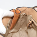 Chloe Fay Backpack Suede Beige Gold Auth BA12922-22