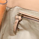 Chloe Fay Backpack Suede Beige Gold Auth BA12922-23