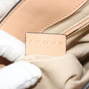 Chloe Fay Backpack Suede Beige Gold Auth BA12922-25