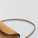 Chloe Fay Backpack Suede Beige Gold Auth BA12922-8
