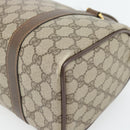 GUCCI GG Supreme Web Sherry Line Bag PVC Beige Gold 40 02 006 Auth BA12926-15