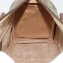 GUCCI GG Supreme Web Sherry Line Bag PVC Beige Gold 40 02 006 Auth BA12926-18