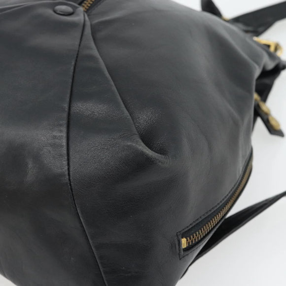 Gianni Versace Rucksack Leder Schwarz Gold Authentisch BA12927