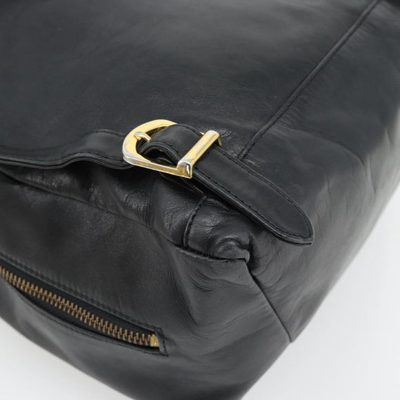 Gianni Versace Rucksack Leder Schwarz Gold Authentisch BA12927