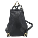 Gianni Versace Rucksack Leder Schwarz Gold Authentisch BA12927-3