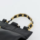 Gianni Versace Rucksack Leder Schwarz Gold Authentisch BA12927-8