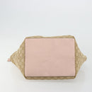 GUCCI GG Canvas Sherry Line Hand Bag Beige Gold 131230 Auth BA12928-5