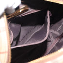 BURBERRY Nova Check Shoulder Bag Canvas Beige Gold Auth BA12930-21