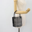 BALENCIAGA Hand Bag Canvas Gray Silver Auth BA12932-23