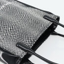 BALENCIAGA Hand Bag Canvas Gray Silver Auth BA12932-6