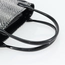 BALENCIAGA Hand Bag Canvas Gray Silver Auth BA12932-7