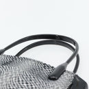 BALENCIAGA Hand Bag Canvas Gray Silver Auth BA12932-8