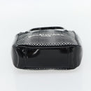 BALENCIAGA Hand Bag Canvas Gray Silver Auth BA12932-5