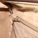 GUCCI GG Supreme Web Sherry Line Bag PVC Beige Gold 40 02 006 Auth BA12941-21