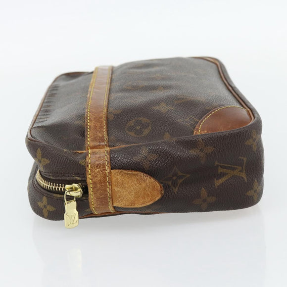 LOUIS VUITTON Monogram Compiegne 28 Clutch Bag M51845 LV Auth BA12944