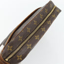 LOUIS VUITTON Monogram Compiegne 28 Clutch Bag M51845 LV Auth BA12944-5