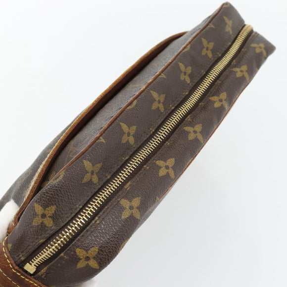 LOUIS VUITTON Monogram Compiegne 28 Clutch Bag M51845 LV Auth BA12944