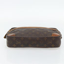 LOUIS VUITTON Monogram Compiegne 28 Clutch Bag M51845 LV Auth BA12944-6