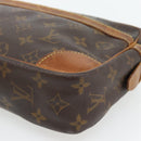 LOUIS VUITTON Monogram Compiegne 28 Clutch Bag M51845 LV Auth BA12944-7