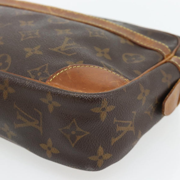 LOUIS VUITTON Monogram Compiegne 28 Clutch Bag M51845 LV Auth BA12944