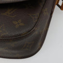 LOUIS VUITTON Monogram Saint Cloud PM Shoulder Bag M51244 LV Auth BA12948-12