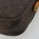 LOUIS VUITTON Monogram Saint Cloud PM Shoulder Bag M51244 LV Auth BA12948-14