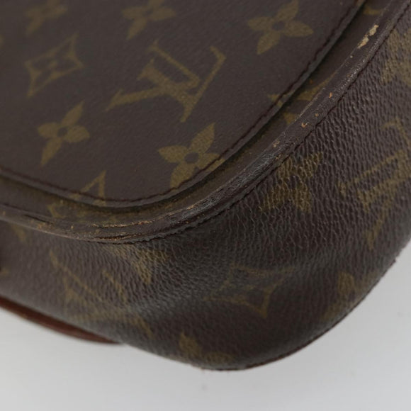 LOUIS VUITTON Monogram Saint Cloud PM Shoulder Bag M51244 LV Auth BA12948