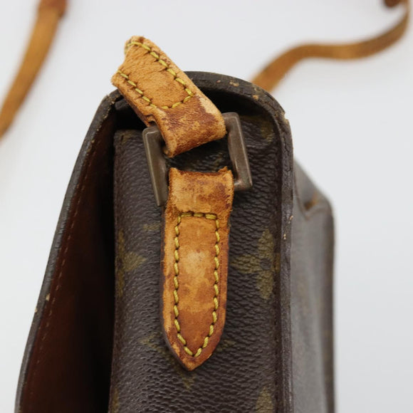 LOUIS VUITTON Monogram Saint Cloud PM Shoulder Bag M51244 LV Auth BA12948