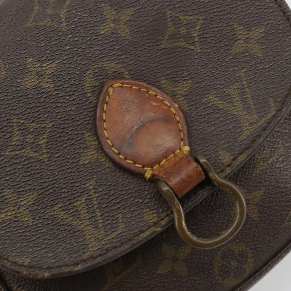 LOUIS VUITTON Monogram Saint Cloud PM Shoulder Bag M51244 LV Auth BA12948