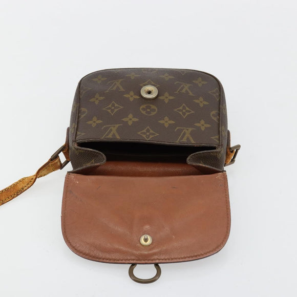 LOUIS VUITTON Monogram Saint Cloud PM Shoulder Bag M51244 LV Auth BA12948