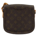 LOUIS VUITTON Monogram Saint Cloud PM Shoulder Bag M51244 LV Auth BA12948-3