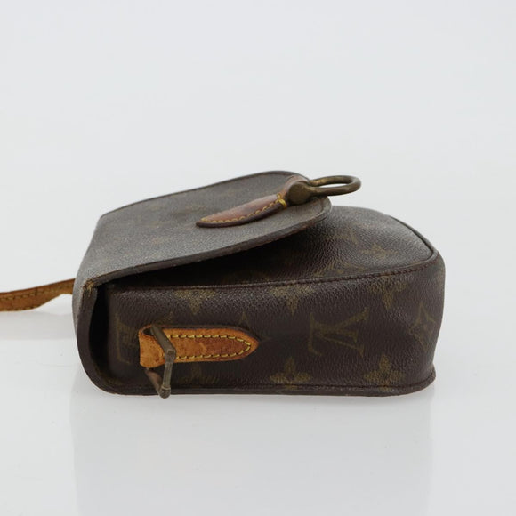 LOUIS VUITTON Monogram Saint Cloud PM Shoulder Bag M51244 LV Auth BA12948