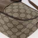 GUCCI GG Supreme Web Sherry Line Bag PVC Beige Gold 89 02 032 Auth BA12950-11