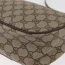 GUCCI GG Supreme Web Sherry Line Bag PVC Beige Gold 89 02 032 Auth BA12950-13