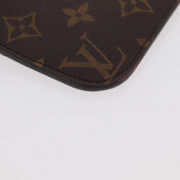 LOUIS VUITTON Monogram Neverfull PM Clutchje LV Auth BA12952