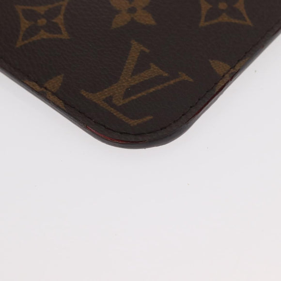 LOUIS VUITTON Monogram Neverfull PM Clutchje LV Auth BA12952