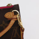 LOUIS VUITTON Monogram Neverfull PM Clutchje LV Auth BA12952-9