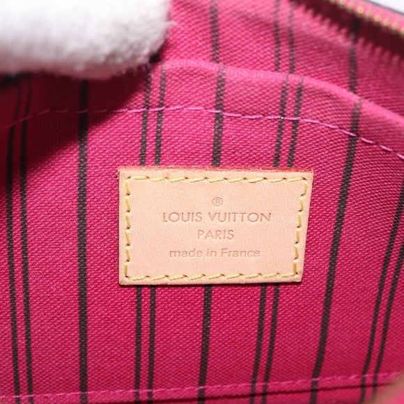 LOUIS VUITTON Monogram Neverfull PM Clutchje LV Auth BA12952