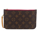 LOUIS VUITTON Monogram Neverfull PM Clutchje LV Auth BA12952-13