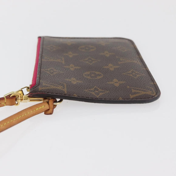 LOUIS VUITTON Monogram Neverfull PM Clutchje LV Auth BA12952