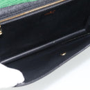 LOUIS VUITTON Epi Montaigne 27 Clutch Bag Green M52654 LV Auth BA12957-9