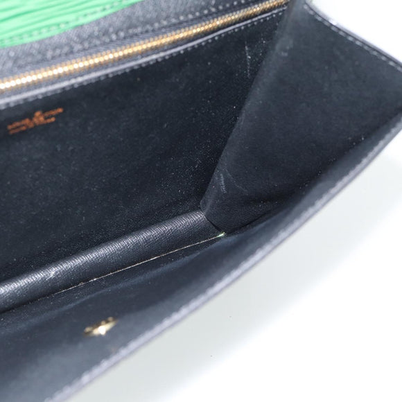 LOUIS VUITTON Epi Montaigne 27 Clutch Bag Green M52654 LV Auth BA12957