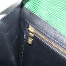 LOUIS VUITTON Epi Montaigne 27 Clutch Bag Green M52654 LV Auth BA12957-19