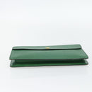 LOUIS VUITTON Epi Montaigne 27 Clutch Bag Green M52654 LV Auth BA12957-6