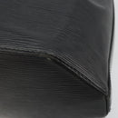 LOUIS VUITTON Epi Sac Depaule GM Shoulder Bag Black M80155 LV Auth BA12958-15