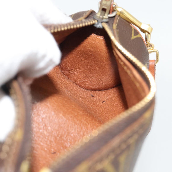 LOUIS VUITTON Monogram Papillon Pouch LV Auth BA12961