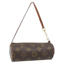 LOUIS VUITTON Monogram Papillon Pouch LV Auth BA12961-1