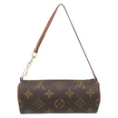 LOUIS VUITTON Monogram Papillon Pouch LV Auth BA12961-2
